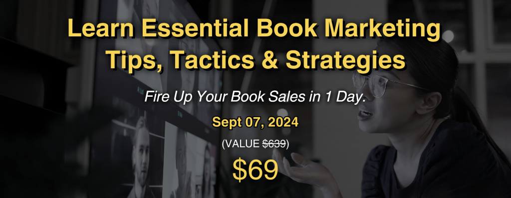 Join the next Book Ninja Summit for book marketing strategies and tips