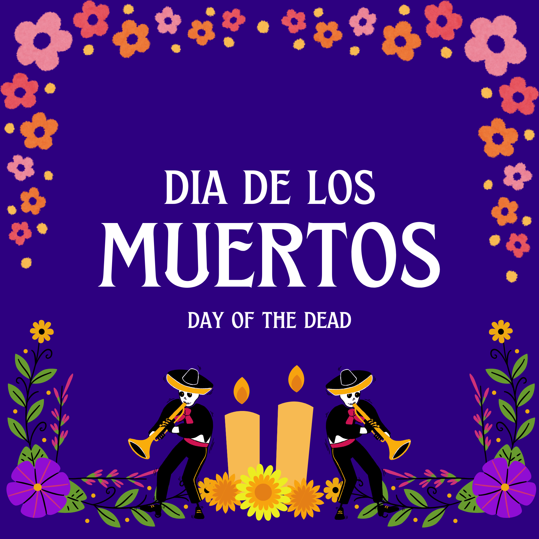 Feliz Dia de los Muertos Happy Day of the Dead from CraveBooks where you can find book sales and book marketing