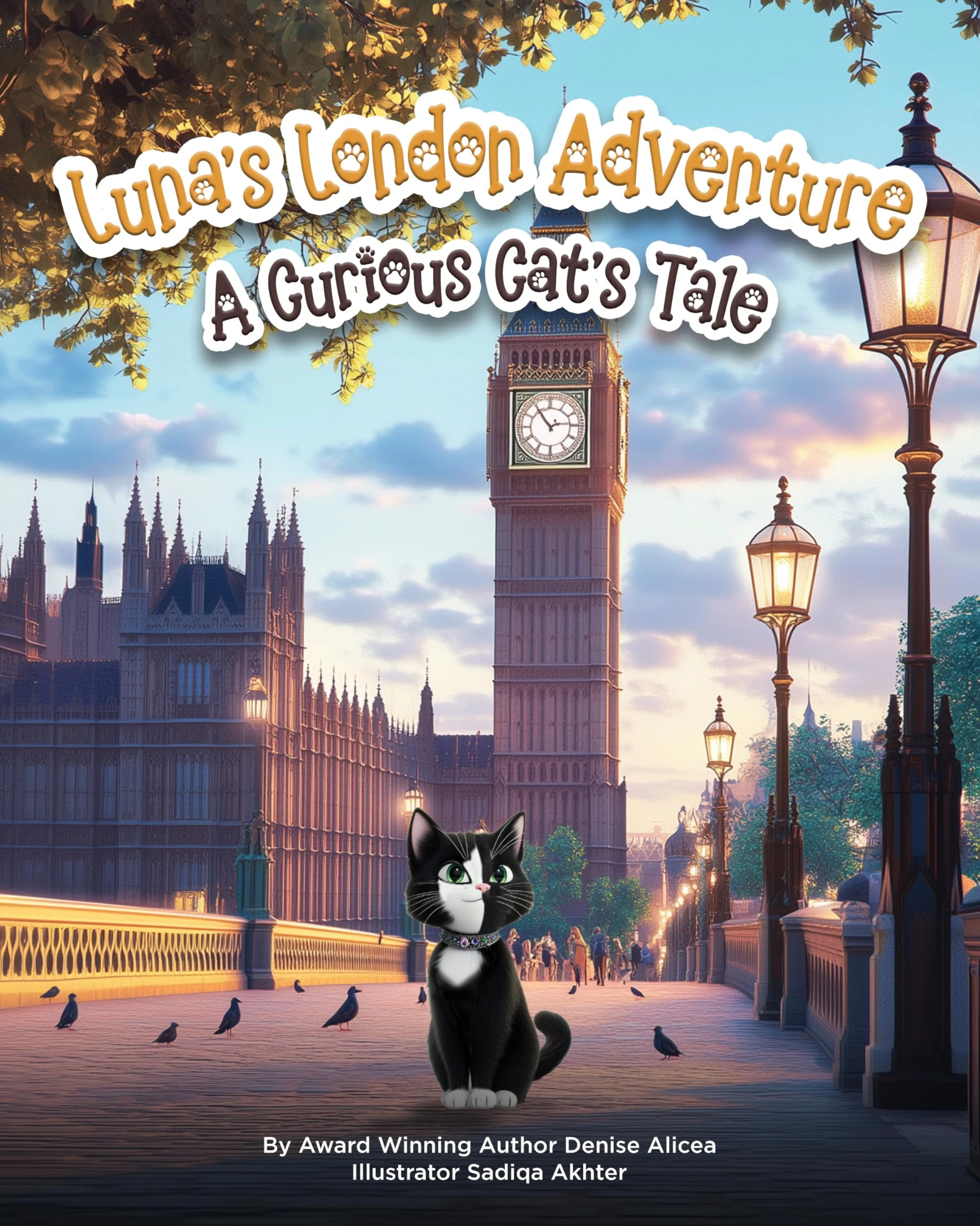 Luna's London Adventure: A Curious Cat's Tale (Adventure Cats Book 2)