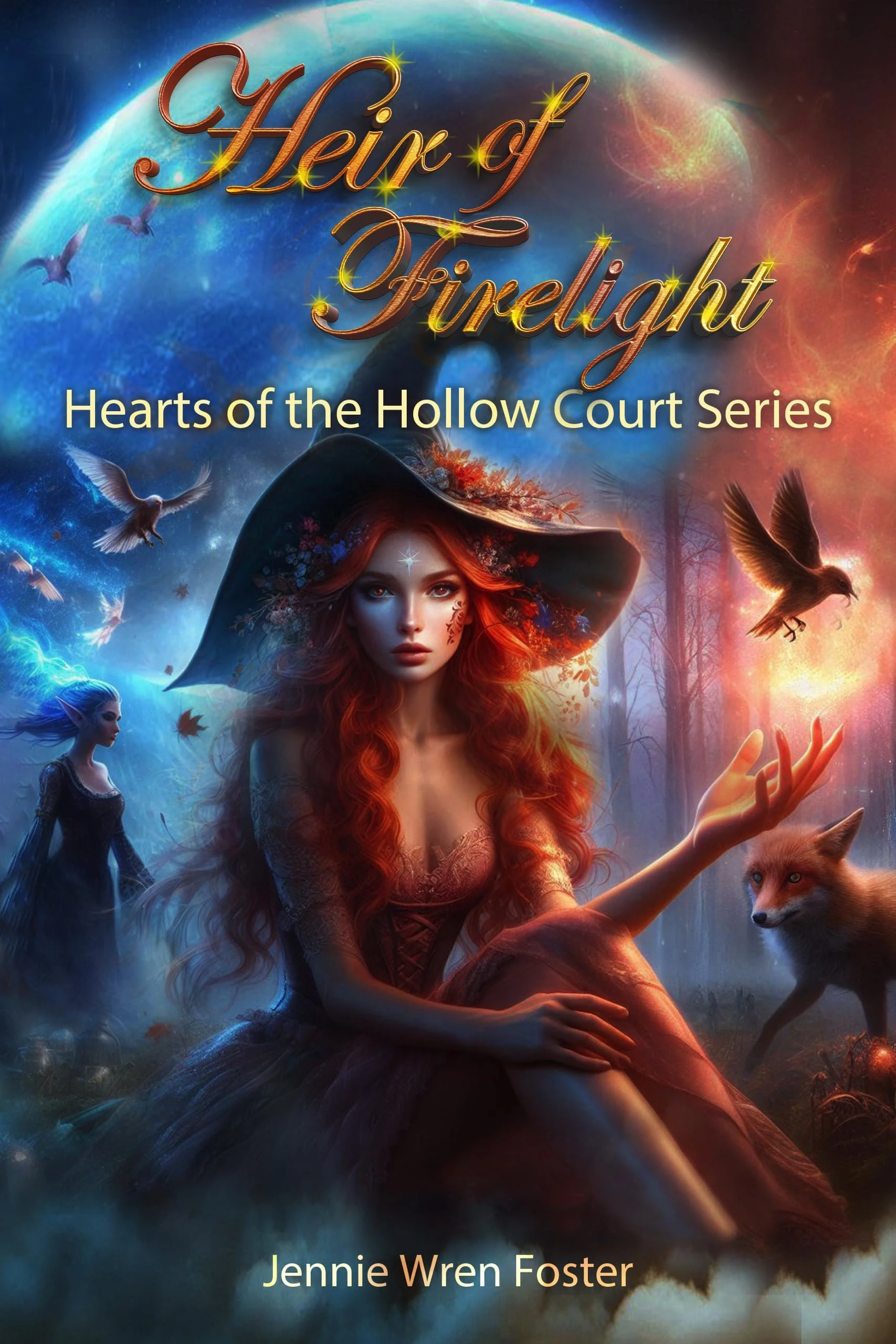 Heir of Firelight: The veil is shattering. Magic is unraveling. And only she can unite a world built to tear itself apart. (Hearts of the Hollow Court Book 5)