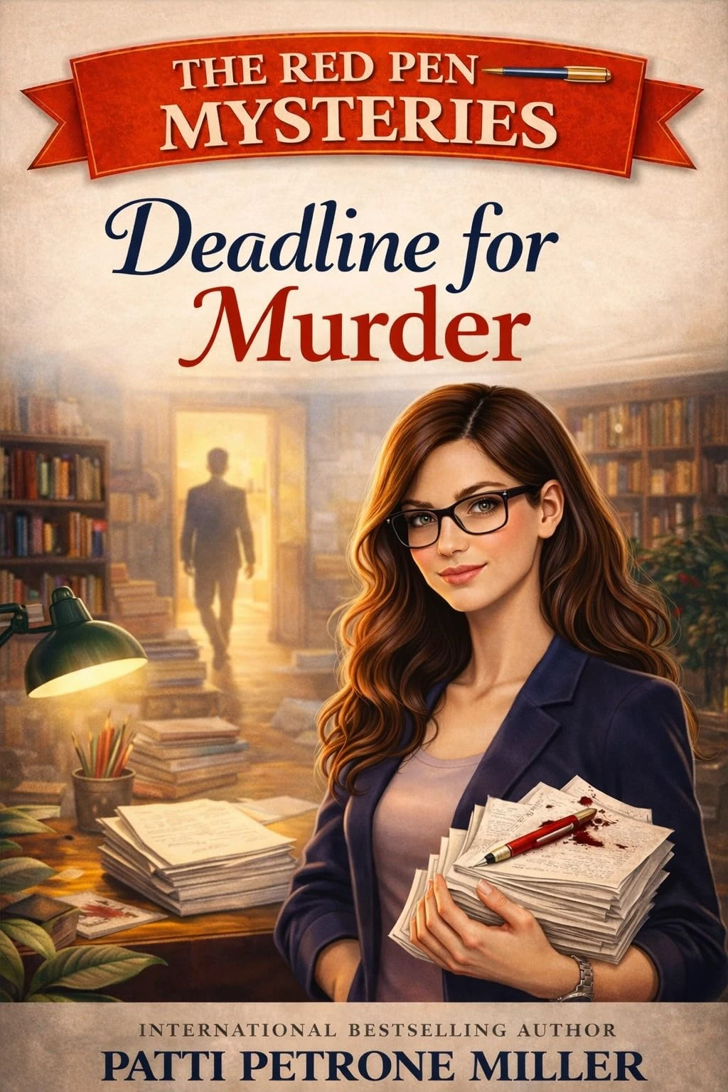 DEADLINE FOR MURDER: A LITERARY COZY MYSTERY (THE RED PEN MYSTERIES Book 1)