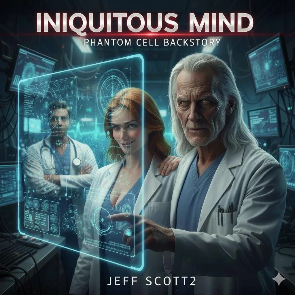 Iniquitous Mind - Phantom Cell Backstory: This is a Sci-Fi Techno-Thriller Full of Suspense, Intrigue, and Action. (P.H.A.N.T.O.M. CELL, THE BACKSTORIES)