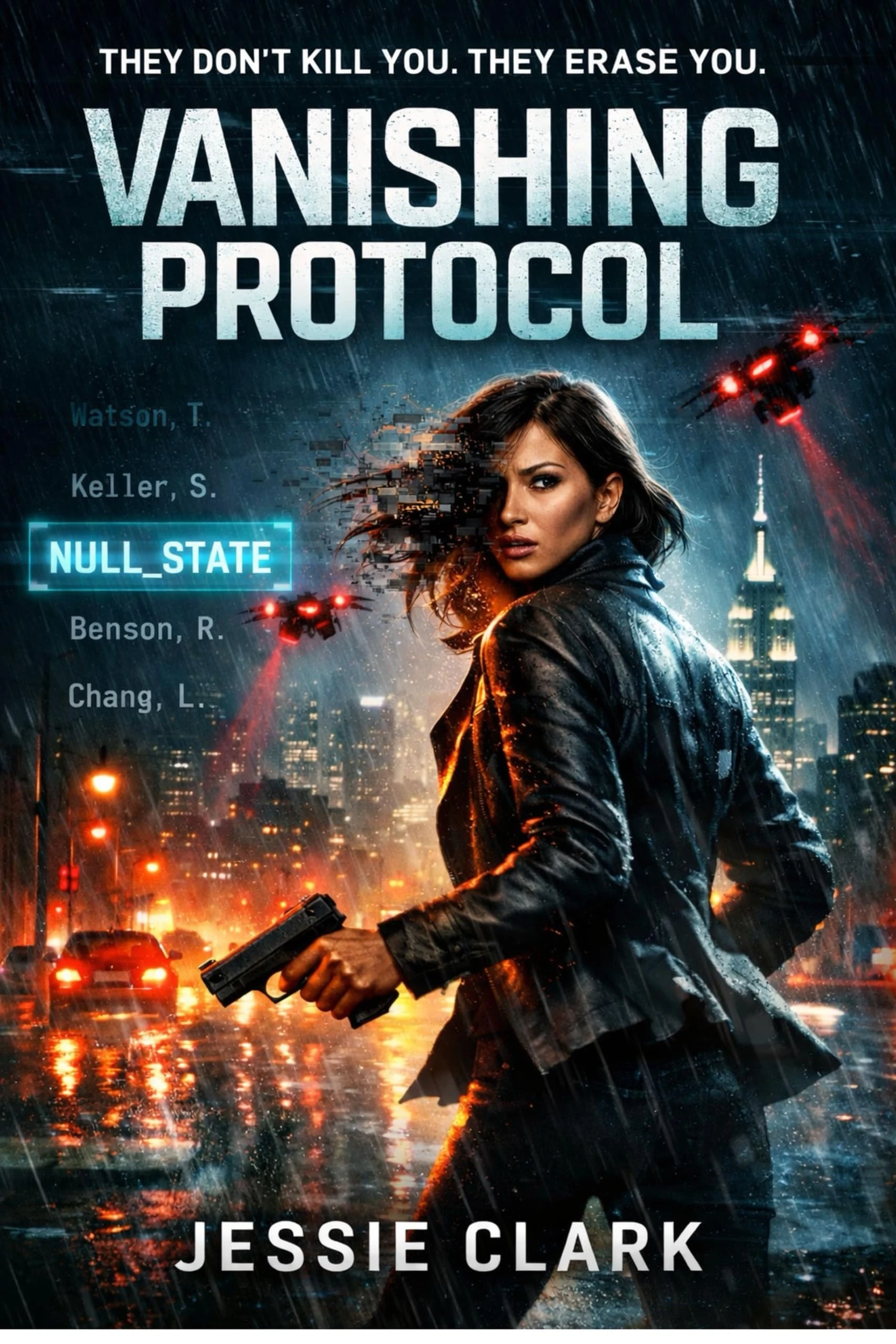 The Vanishing Protocol: She built the system that makes people disappear. Now she has to stop it before it erases everything.