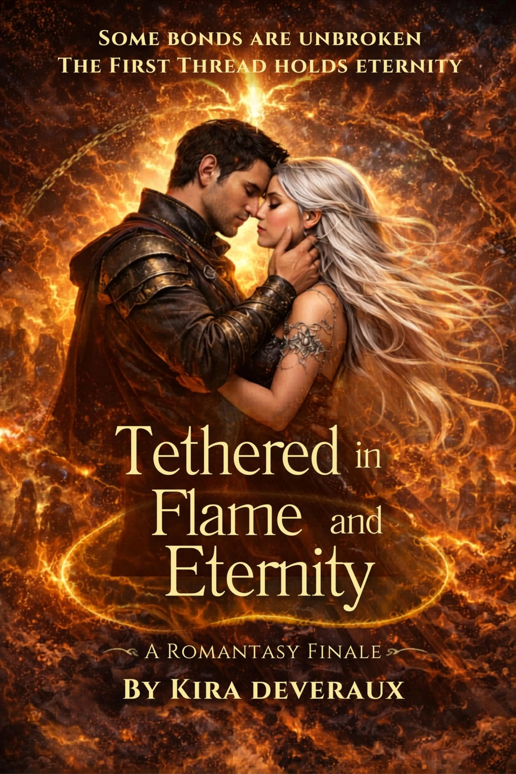 Tethered in Flame and Eternity: Love transcends death. Theirs must transcend everything. (The Tethered Trilogy Book 3)