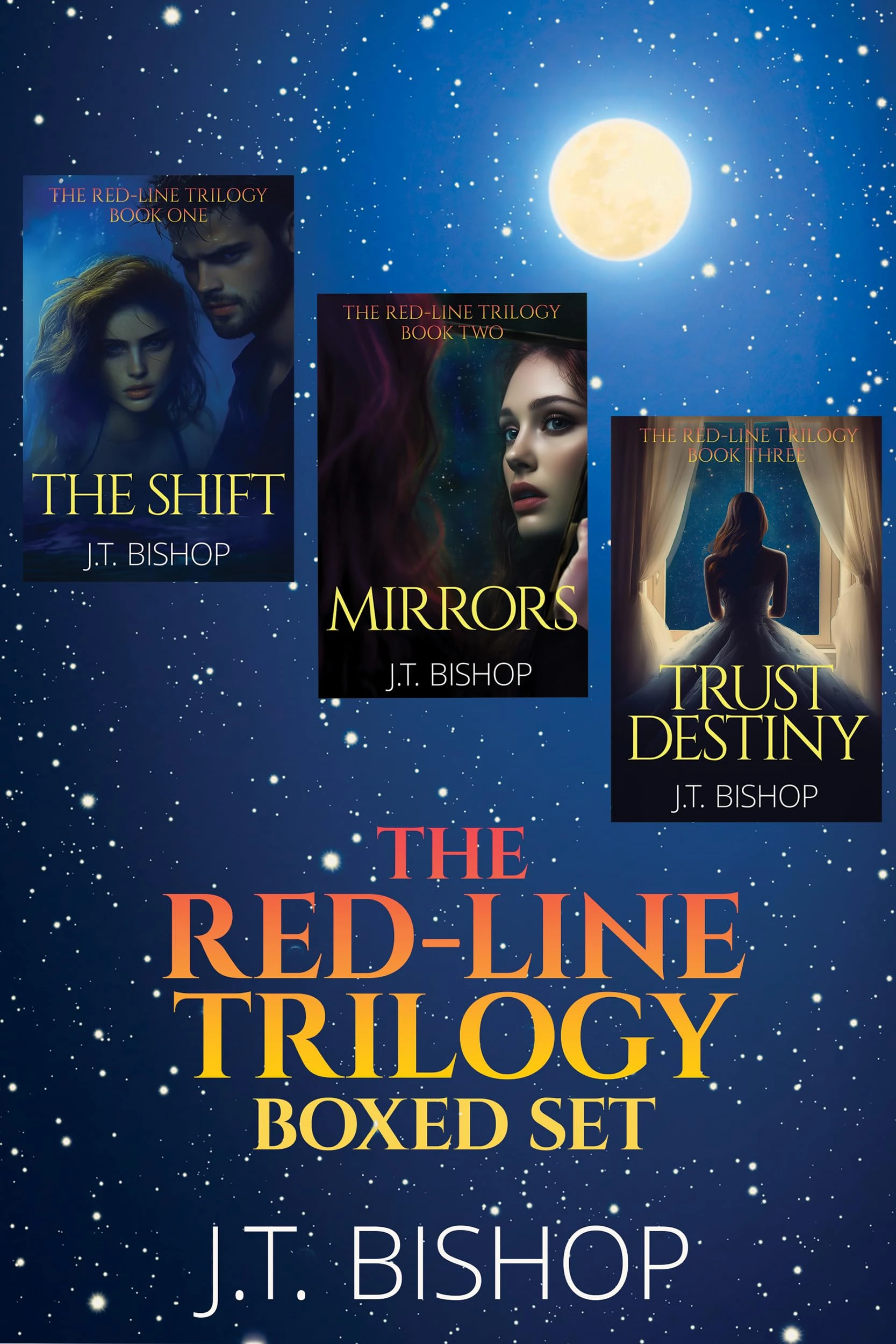 The Red-Line Trilogy Boxed Set: Three Paranormal Romance Mystery Thrillers