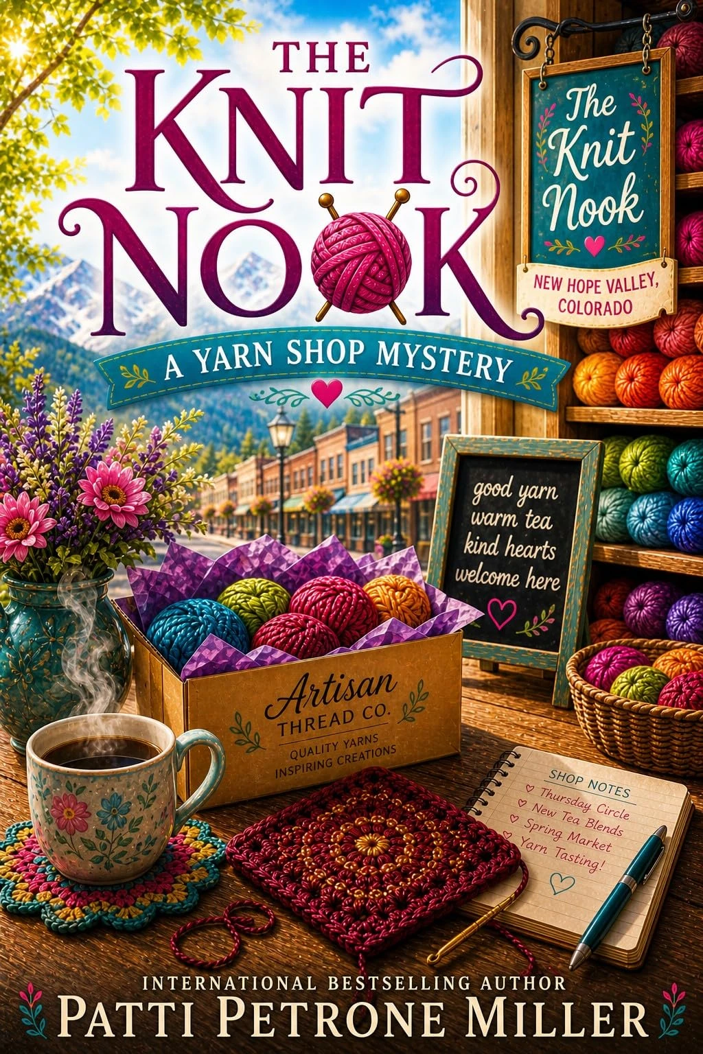 THE KNIT NOOK: A COZY YARN SHOP MYSTERY