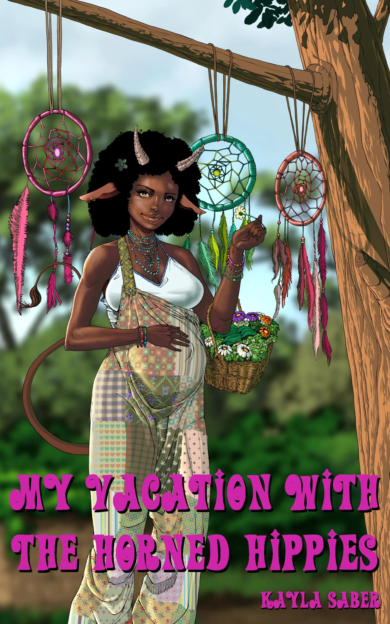 My Vacation With The Horned Hippies : A Sweet Slice-of-Life Monster Romance (Horned Haven Book 1)