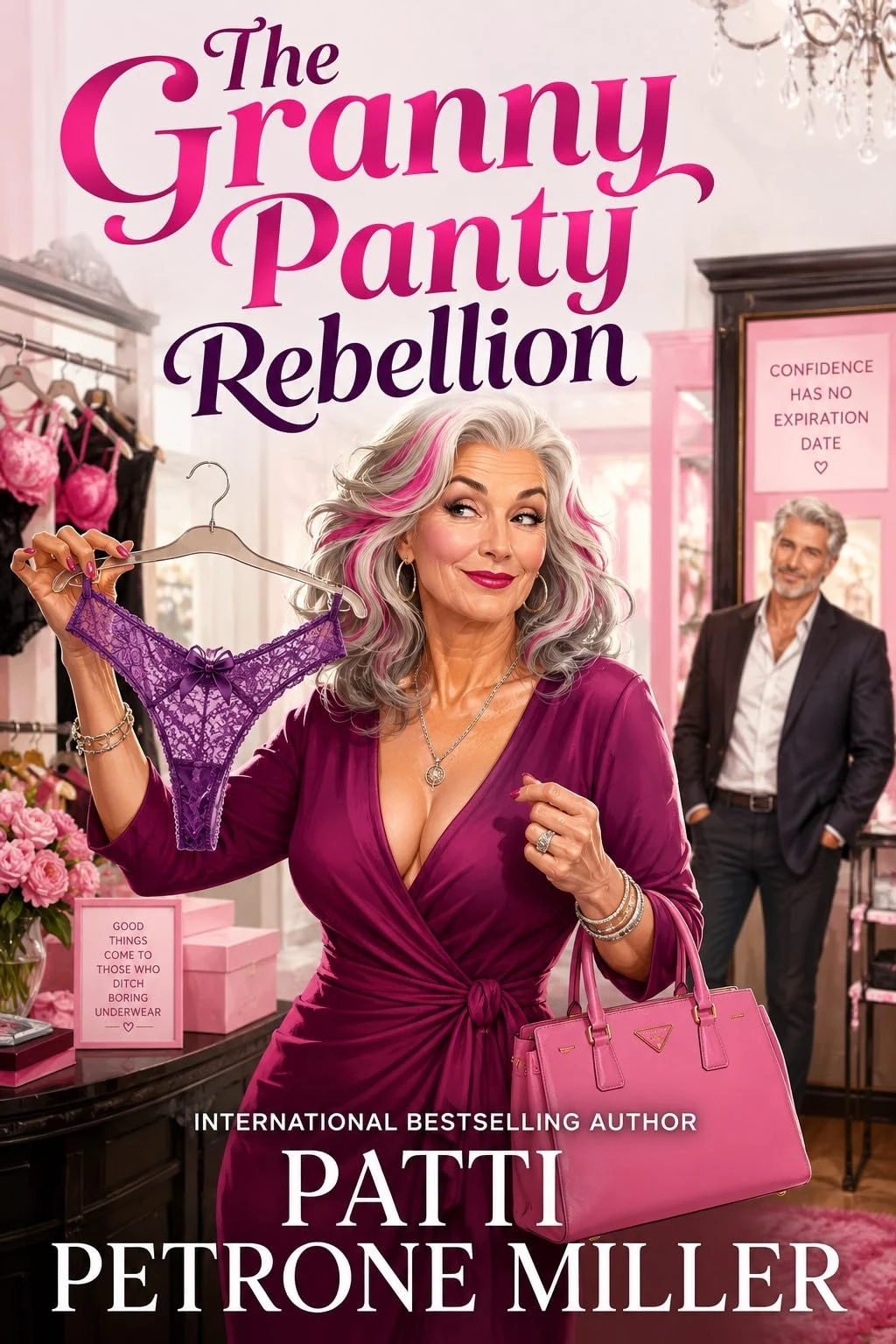 THE GRANNY PANTY REBELLION: Funny later-in-life romantic comedy about divorce, friendship, bookstore romance, and starting over after sixty