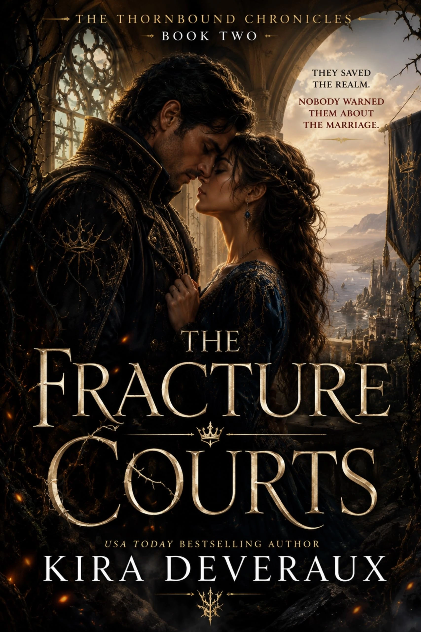 The Fracture Courts: They saved the realm. Nobody warned them about the marriage. (The Thornbound Chronicles Book 2)
