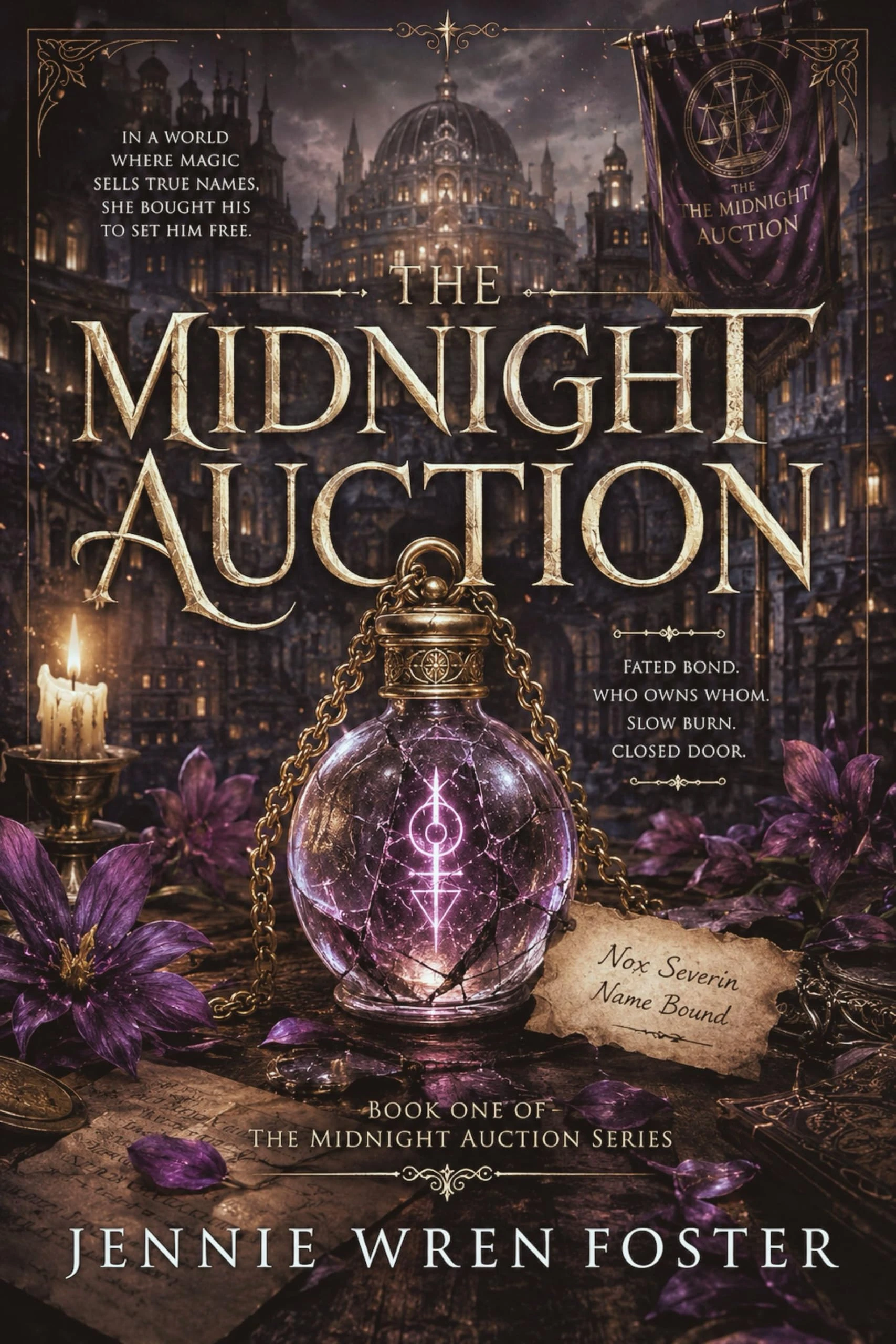 The Midnight Auction: A leash you cannot pull is just a very dangerous man. (The Midnight Auction Series Book 1)