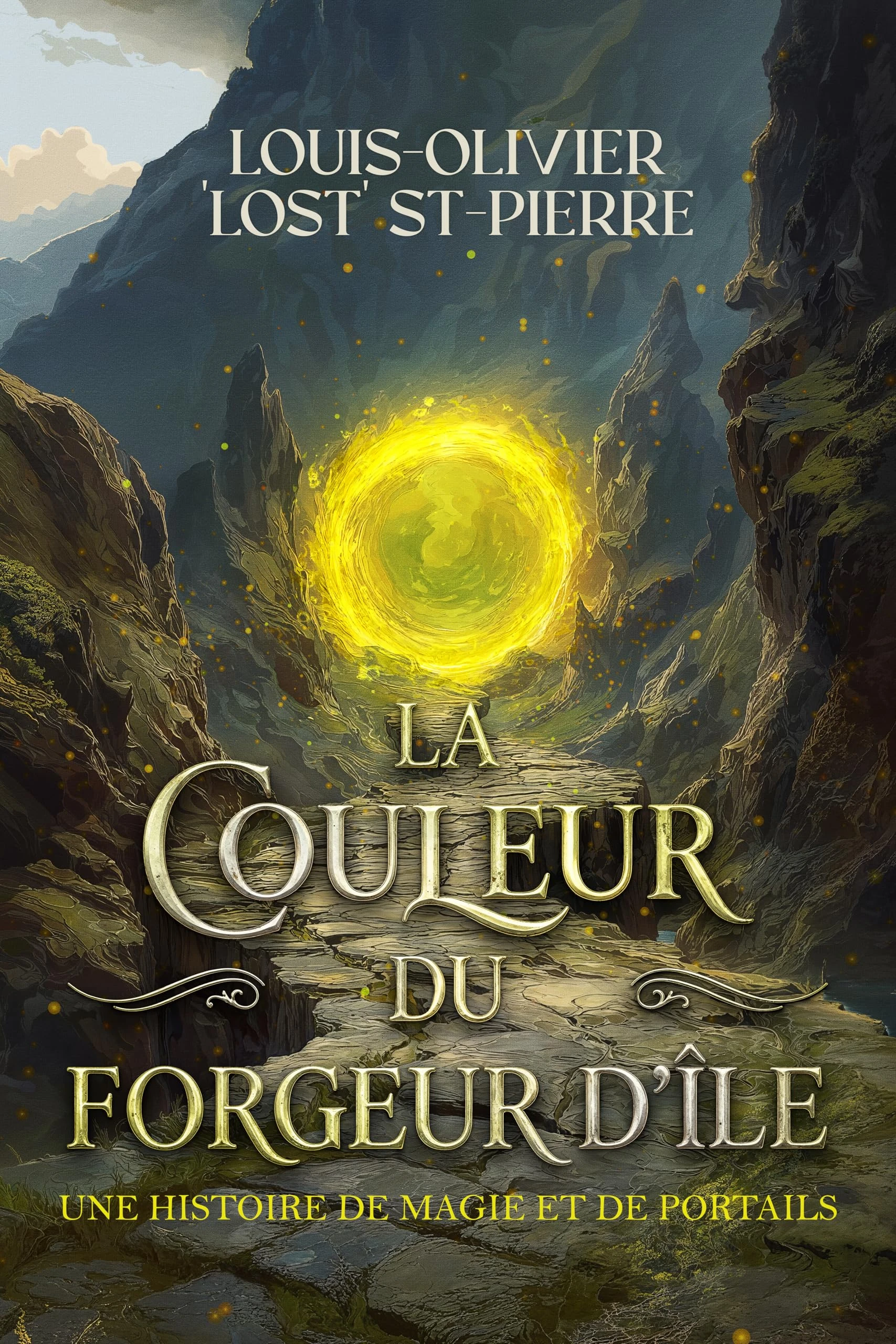 La Couleur du Forgeur d'Île : Une Histoire de Magie et de Portails (French Edition)