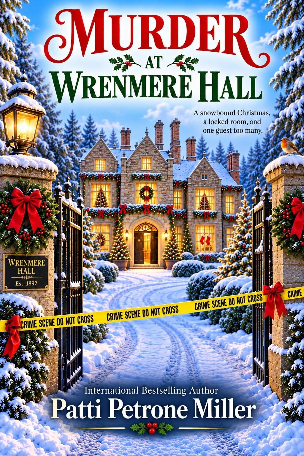 MURDER AT WRENMERE HALL: A Locked Room. A Snowbound Hall. A Killer Inside.