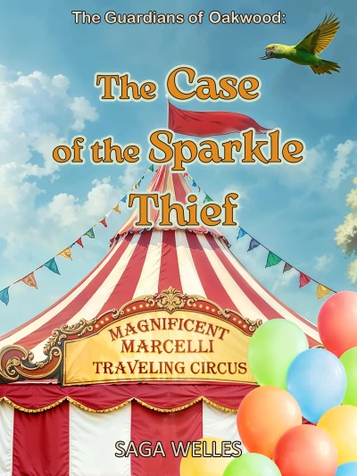 The Case of the Sparkle Thief: A Fun and Cozy Middle Grade Mystery Chapter Book for Kids Ages 8–12 Who Love Clues, Circus, and Friendship (The Guardians of Oakwood)