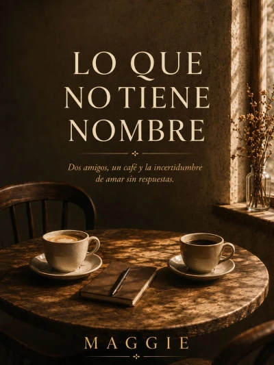 LO QUE NO TIENE NOMBRE: Dos amigos, un café y la incertidumbre de amar sin respuestas (Spanish Edition)