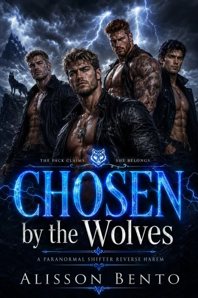 Chosen by the Wolves: A Paranormal Shifter Reverse Harem (Moonbound Alphas)