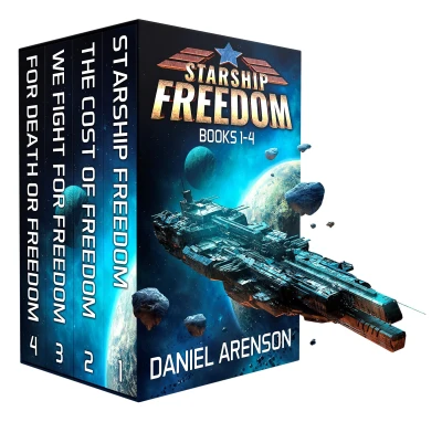 Starship Freedom - Super Box Set (Book 1-4): A Military Science Fiction Adventure