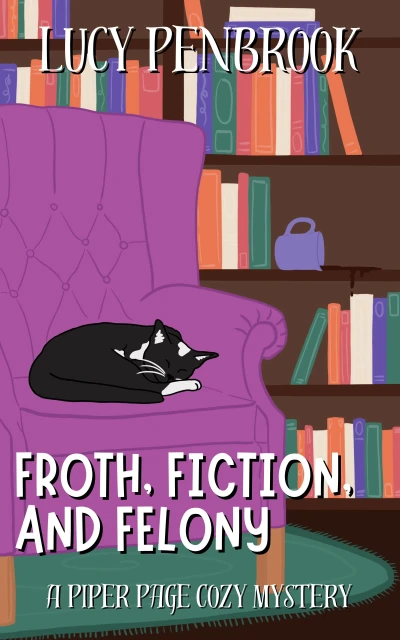 Froth, Fiction, and Felony: A Piper Page Cozy Mystery (Maplebrook Cozy Mysteries Book 1)