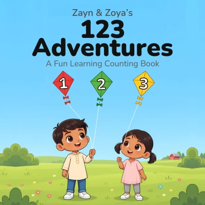 Zayn & Zoya's 123 Adventures: A Fun Learning Counting Book for Toddlers and Preschoolers, Ages 2-5 (Zayn & Zoya Foundational Learning Adventures)