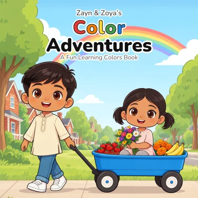 Zayn & Zoya's Color Adventures: A Fun Learning Colors Book for Toddlers and Preschoolers, Ages 2-5 (Zayn & Zoya Foundational Learning Adventures)