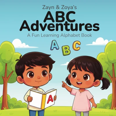 Zayn & Zoya's ABC Adventures: A Fun Learning Alphabet Book for Toddlers and Preschoolers, Ages 2-5 (Zayn & Zoya Foundational Learning Adventures)