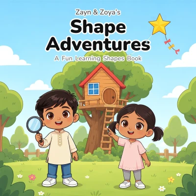 Zayn & Zoya's Shape Adventures: A Fun Learning Shapes Book for Toddlers and Preschoolers, Ages 2-5