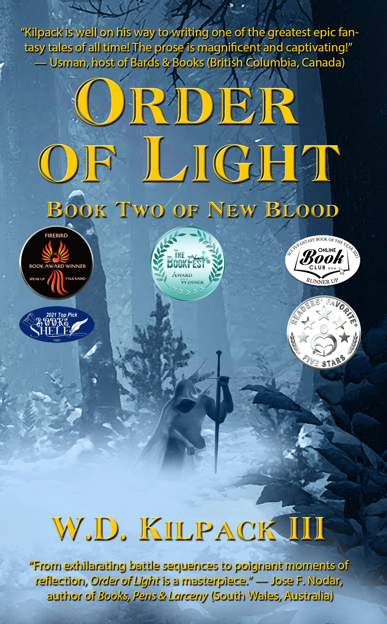 Order of Light: Book Two of New Blood (New Blood Saga 2)