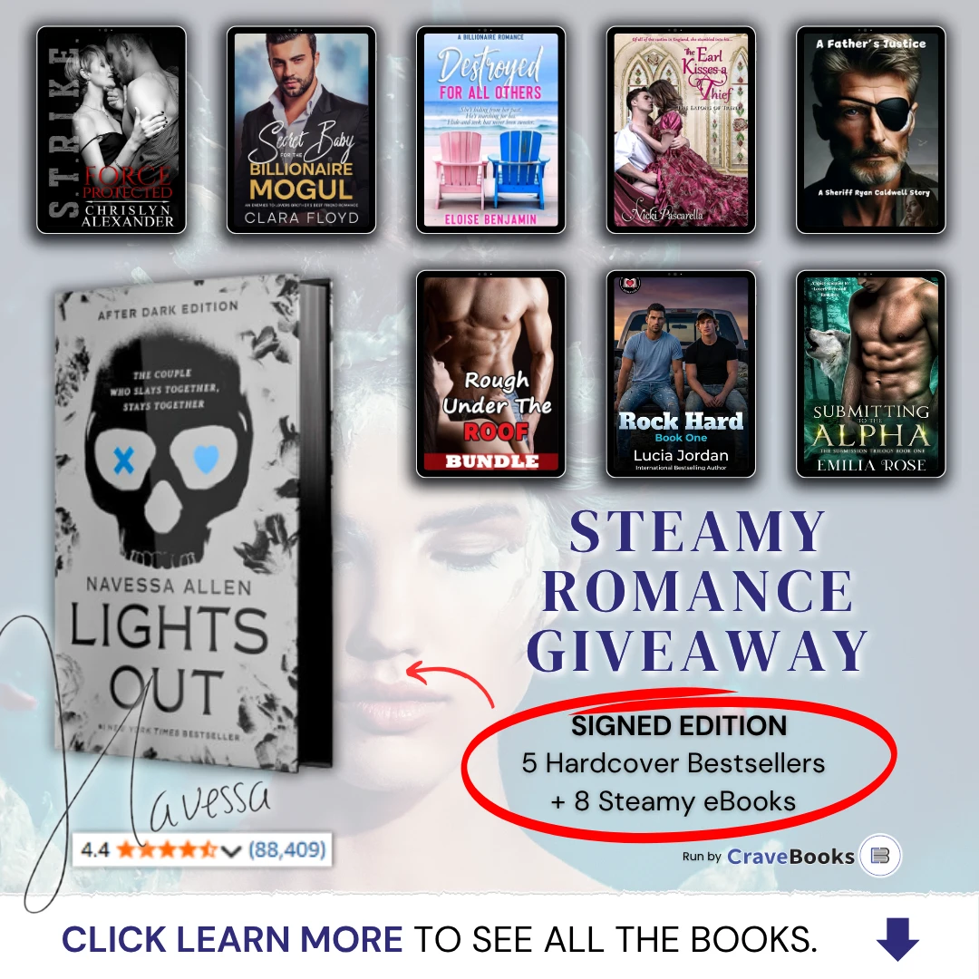 Steamy Romance Giveaway Book Giveaway