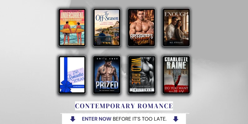 Contemporary Romance Giveaway Book Giveaway