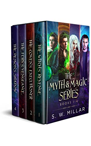 The Myth & Magic Series (Books 1-4): Urban Fantasy Thrillers (Myth & Magic Series Box Sets Book 1)