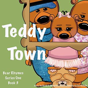 Bear Rhymes - Teddy Town: (Children's cute animal book)