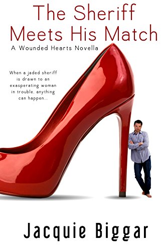 The Sheriff Meets His Match: Wounded Hearts- Book 4
