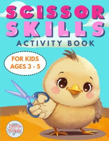 Scissor Skills Activity Book For Kids Ages 3-5 - CraveBooks
