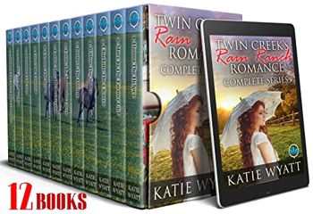 Twin Creek's Rain Ranch Romance Complete Series: Mail Order Bride Small town Historical Western Romance (Mega Box Set Series Book 19)