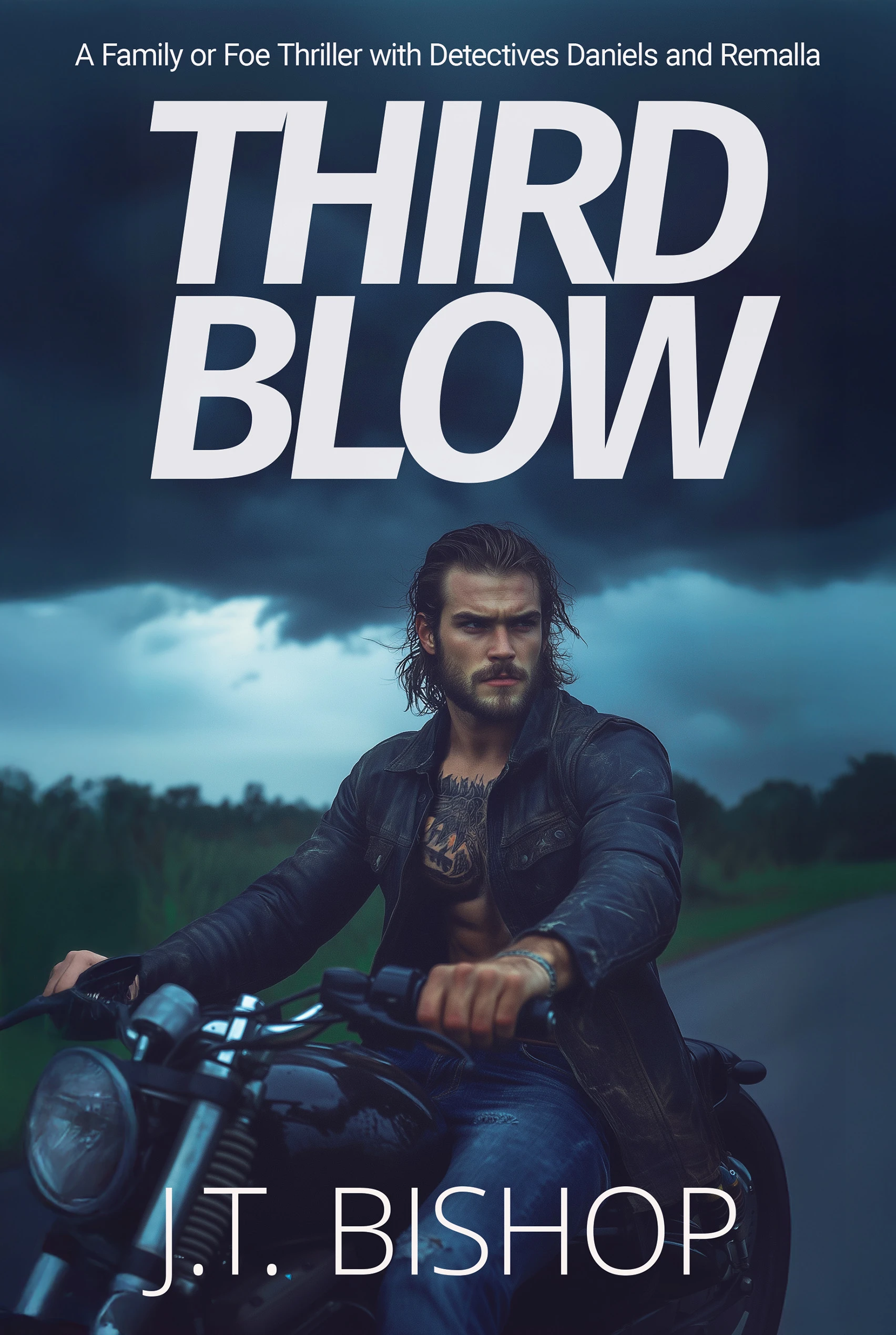 Third Blow: A Murder Mystery Paranormal Thriller (The Family or Foe Saga with Detectives Daniels and Remalla Book 3)