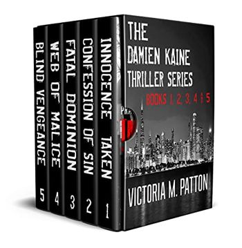 Damien Kaine Thriller Series Books 1-5 - Crave Books