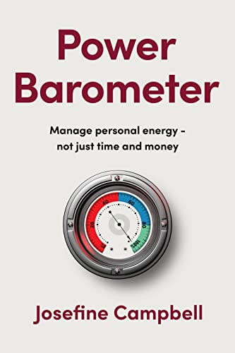 Power Barometer: Manage personal energy, not just time and money