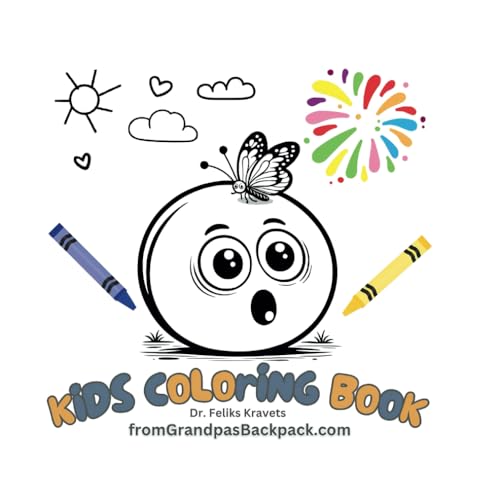 Kids Coloring Book: 25 Coloring Pages