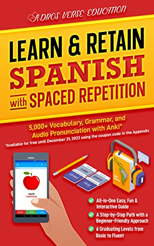 Learn & Retain Spanish with Spaced Repetition: 5,0... - CraveBooks