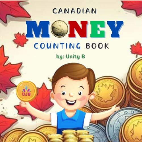 Canadian Money Counting Book for Kids: counting money