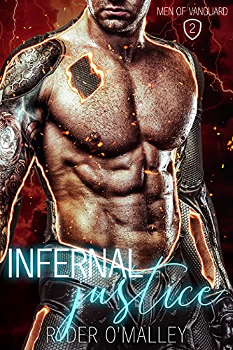 Infernal Justice: A Brooding MM Superhero Romance (Men of Vanguard Book 2)