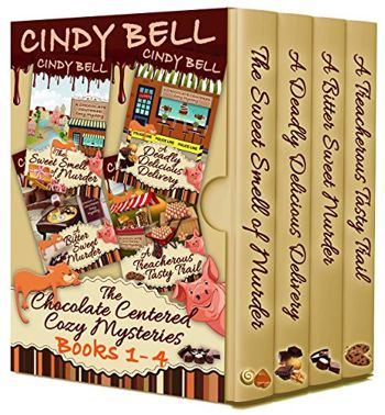 Chocolate Centered Cozy Mysteries Books 1 - 4 (Chocolate Centered Cozy Mystery Series Boxed Sets)