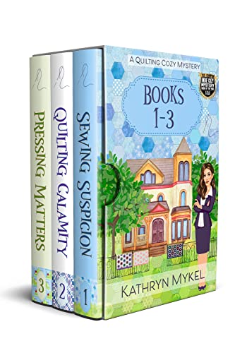 Quilting Cozy Mystery Series - Set 1 Books: 1-3 - CraveBooks