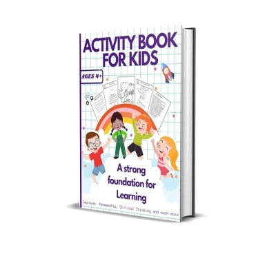 Activity Book for Kids - Ages 4+: A Strong Foundat... - CraveBooks