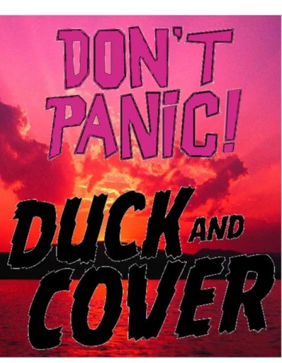 Dont Panic Duck and Cover...