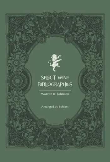 Select Wine Bibliographies