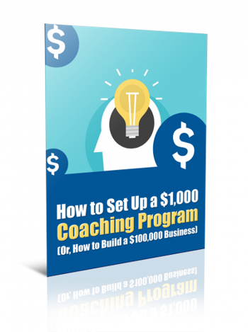 How to Set Up a $1,000 Coaching Program
