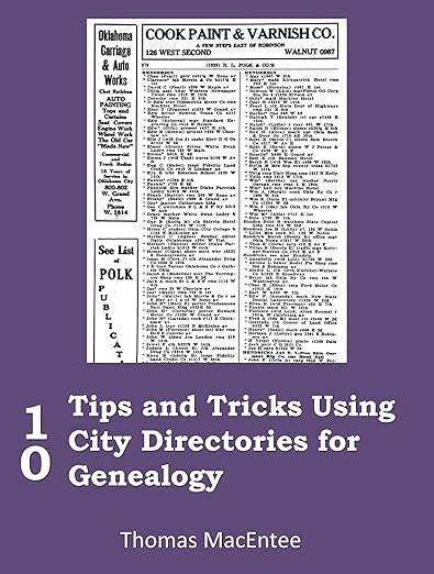 10 Tips and Tricks Using City Directories for Genealogy