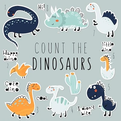 Count the Dinosaurs - CraveBooks