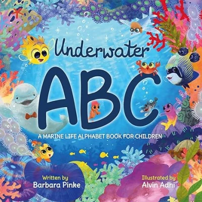 Underwater ABC - A Marine Life Alphabet Book for K... - CraveBooks