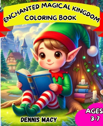 Enchanted Magical Kingdom Coloring Book - CraveBooks